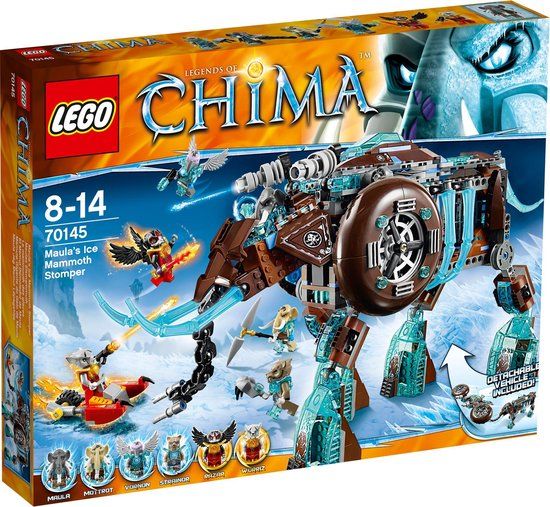 LEGO Chima Maula's IJsmammoet Stamper - 70145
