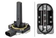 HELLA 6PX 358 141-131 Sensor, park distance control - Recht - 3-polig - Gestekt - Lakken mogelijk