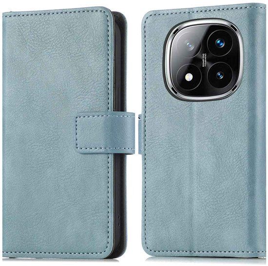 imoshion Luxe Bookcase voor de Xiaomi Redmi Note 14 Pro 5G - Lichtblauw