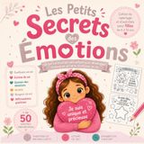 Les Petits Secrets des Émotions - Cahier de coloriage et d’activités pour filles de 6 à 10 ans