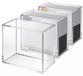 Set de 3 housses de protection en acrylique, 8 mm, avec couvercle magnétique et protection UV