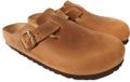 Birkenstock Boston Slippers - Cognac - Narrow Fit - Maat 38 - Unisex