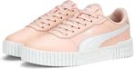 Puma Carina 2.0 Lage Sneakers Roze Wit Unisex Kinder Maat 35.5
