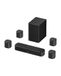 ULTIMEA 7.1 soundbar voor tv-apparaten, surround soundsysteem voor | 350 W piekvermogen, 5,25 inch subwoofer, app-bediening, HDMI ARC, Bluetooth® 6.0