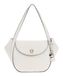 GUESS Coleen Flap Shoulder Bag Cream White