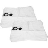 Metabo 10x Sacs Compatible Avec Metabo Asr 50 L Sc, Asr 50 M Sc Aspirateur - Toison, 78,5cm X 52cm Blanc - Vhbw