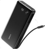 Anker Powerbank, 20.000mAh, 87W, 2 Poorten, Geïntegreerde USB-C-Kabel