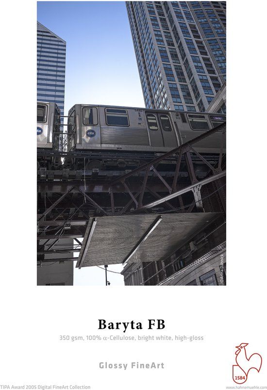 Hahnemuhle Baryta FB 350g/m² A4 25 vel