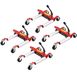 Latios Wieldolly Autoverplaatser - Hydraulische Set van 4 - Draagvermogen 680 kg