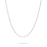 Echtzeit Glitter Silver Chain Voor Dames, Sieraden Voor Dames In 925 Zilver Met Stralende Glans