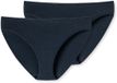 uncover by SCHIESSER Schiesser Uncover by Schiesser 2 PACK Tai Slip - Dames Onderbroek - donkerblauw