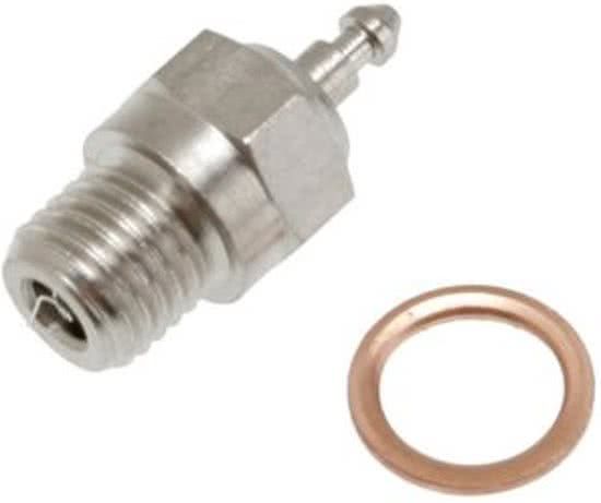 TRAXXAS Glow plug super-duty long-medium /gasket - 0020334323293
