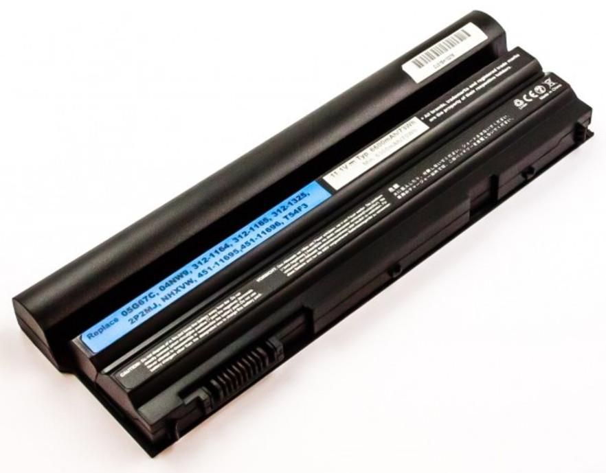 CoreParts MBXDE-BA0010 Batterij/Accu Zwart 11,1 V 9-cel