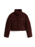 Tommy Hilfiger Tjw Cord Puffer Jacket Rich Brown