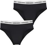 Björn Borg Dames Core High Waist Briefs - Slip Hoge Taille (2-pack) - Multicolor