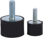 Merkloos / Sans marque Azalia M8 M6 Anti-Vibratie Isolator Rubber Trillingen Isolatie Mounts schokdemper Silentblock Auto Boot Spoelen, pak van 4 (VD30* 20 M8* 23)