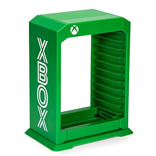 Numskull Officiële Xbox Premium Storage Tower, Game Stand voor Xbox Series X S en Xbox One - Houder voor 10 games of Blu-Ray Cases (Xbox Series X)