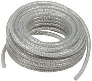 Stanley Versterkte persluchtslang 15 meter - compressorslang - duurzaam polyethyleen - 6/11 mm - zonder fittingen - transparant