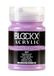 Blockx 65907BXC - Fijne Acrylverf Dekkend en Satijn - Licht Purper PW 6/PV 19/PV 23 - Pot 500ml