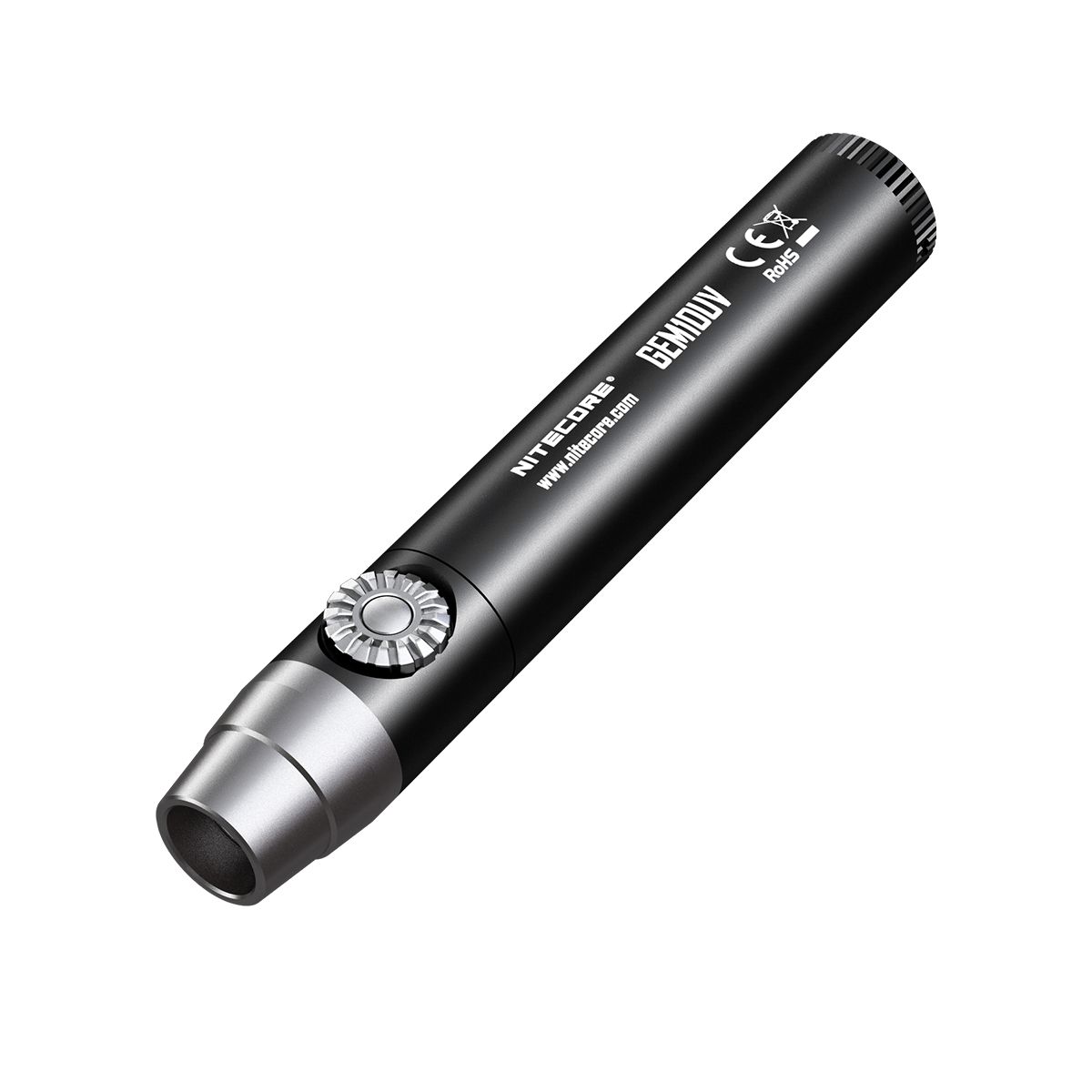 Nitecore GEM10UV UV Penlamp voor Edelstenen - Zwart