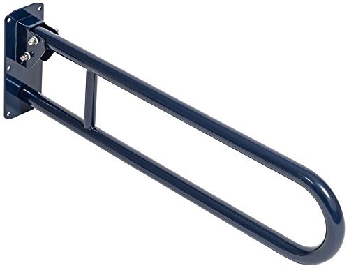 Bristan 450 B Docm Aluminium Grab Rail, Blauw, 450 mm 800mm Blauw