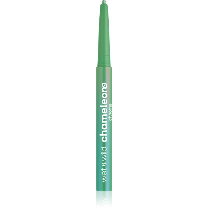 Wet n Wild Chameleon Chrome Retractable Waterproof Eyeliner, Lichtreflecterende Iriserende Pigmenten voor Dynamische Kleurovergang, Vlekbestendig en Langhoudend tot 18 Uur, Superstar Suit