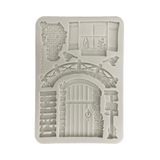 Stamperia - Silicon Mould A5 for Scrapbooks, Bullet Journals and More, Non-Stick Surface, Suitable for Air-Dry Clay, Resin and More, Perfect for Crafts and Gifting (Herbarium Silvae, Bridge)