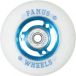 FAMUS Roue 3 rayons 80mm 86A Bleu Blanc [x4]