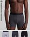 Superdry Onderbroek 3-Pack Heren - Zwart / Grijs - Maat S