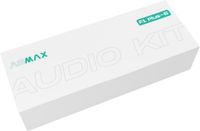 ASMAX F1 Plus B Intercom - audio- en microfoonset - 40 mm-luidsprekers