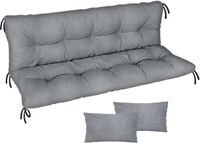 Ferocity Tuinschommelkussen Waterafstotend Polyester Vlas 150 x 50 x 50 x 10 cm