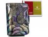 Peterson Portefeuille Femme Cuir Motif Floral Protection RFID