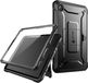 Supcase Unicorn Beetle Pro Tablethoes - Geschikt voor Samsung Galaxy Tab A9 - Met ingebouwde screenprotector - Kickstand - Full Body Protectie - Zwart