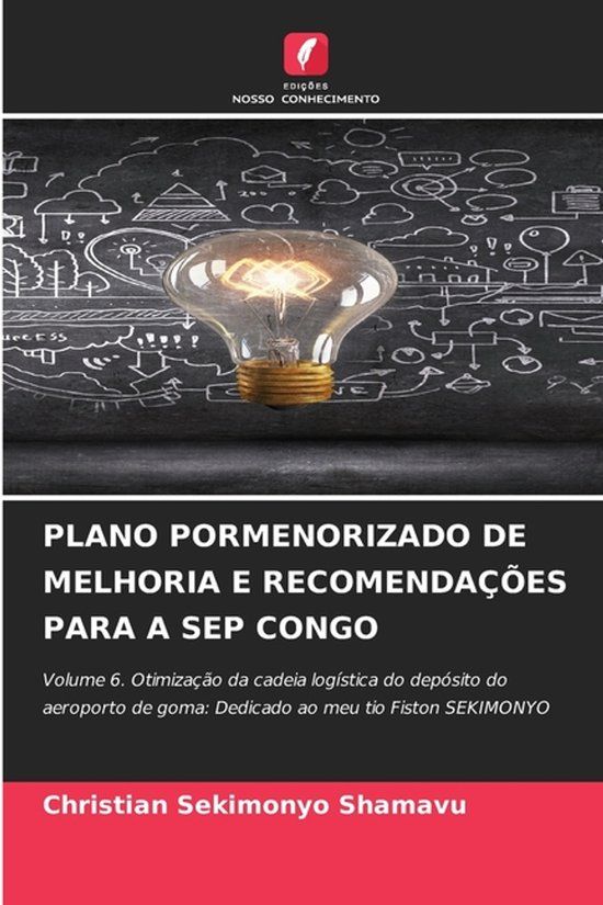 PLANO OmniScriptum SRL Plano Pormenorizado de Melhoria E Recomendações Para a Sep Congo
