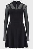 KIHILIST by KILLSTAR KILLSTAR Ruby Revenge Dames Mini-jurk - Zwart - XS