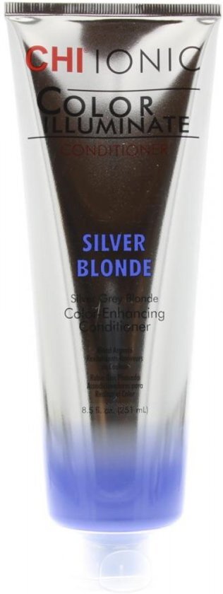 Chi Ionic Color Illuminate Color-Enhancing Conditioner - Silver Blonde