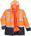Portwest Hi-Vis Executive 5-in-1 Jack S768 - Oranje/Marine - XS
