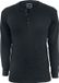 R.E.D. by EMP R.E.D. Rock-Engineered Design Basic shirt met lange mouwen - Zwart - Heren - L