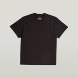 G-Star A Line Loose R T Heren T-shirt - Zwart - S