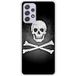 Samsung Bedrukt siliconen hoesje compatibel met Galaxy A72 4G Drapeau Pirate