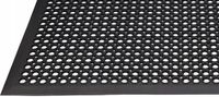 KOTARBAU Tapis ajour en caoutchouc 120x80 cm - Tapis antidérapant pour porte extérieure