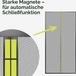 Shenzhen Haorui Industrial Technology Co., Ltd. Moustiquaire porte balcon 90x200cm - Noir