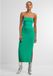 Urban Classics Bandeau Midi Lange jurk 3XL Groen