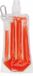 Merkloos / Sans marque Makito Western Europe (mkto) Drinkfles / waterfles bidon Opvouwbaar - rood - navulbaar - met koelelement - 400 ml - festival/outdoor