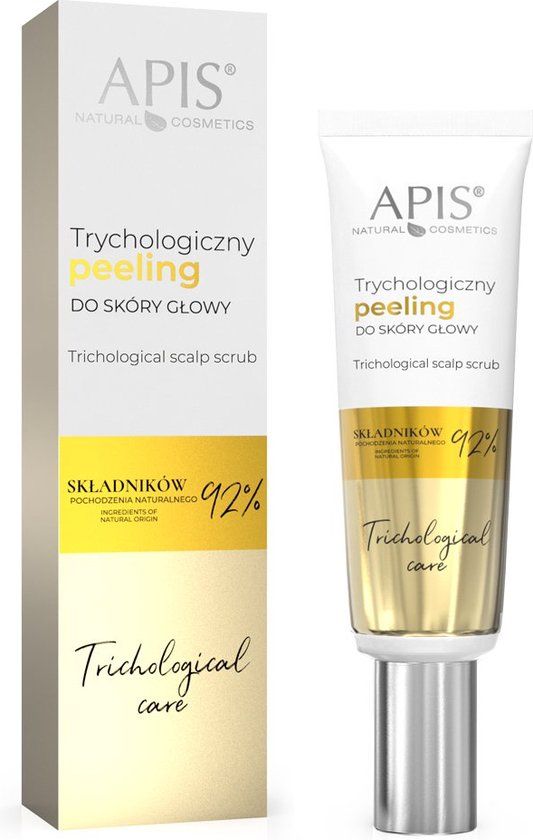 APIS NATURAL COSMETICS Trichologische Verzorging trichologische hoofdhuid scrub 80ml