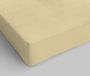 MB HOME ITALY Bedlaken met hoeken, 35 cm, crèmekleurig, voor tweepersoonsbed