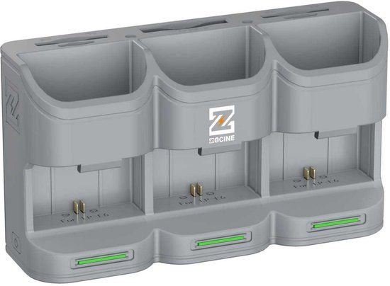 ZGCINE Charging Case For 3 Accu's Canon LP-E6 (PC3-LPE6) - Grijs