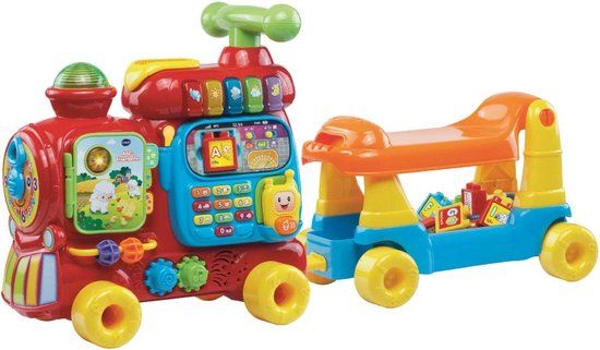 VTech ABC-Eisenbahn - Multicolor - Pluche/Siliconen - 1+ jaar