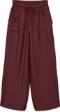 Vero Moda Vmtoma Hw Straight Pants Wvn 10329454 Syrah Dames Maat - M