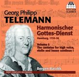 Outhere Bergen Barokk - Harmonischer Gottes-Dienst (Hamburg 1725-26) Volume 5: The Cantatas For High Voice, Violin And Basso Continuo I (CD)